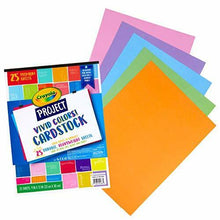 Crayola Project 25 Ct. Cardstock, Vivid Colors