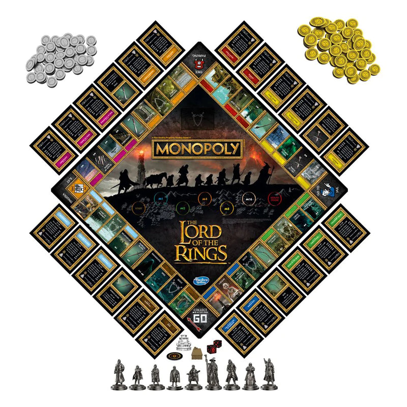 Hasbro Monopoly Lord Of The Rings